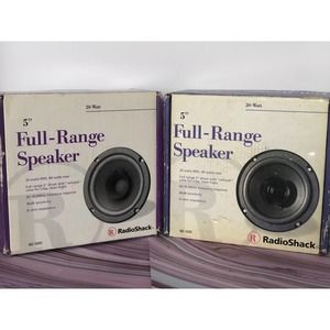 RADIO SHACK CAR SPEAKERS  2 / (1) 5inch # 1401041 (1) 51/4 #1401422